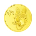 24k " Disney - Daisy Duck " Yellow Gold Coin - 2g
