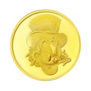 24k " Disney - Uncle Scrooge" Yellow Gold Coin - 8g