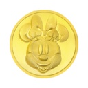 24k " Disney - Minnie Mouse " Yellow Gold Coin - 8g