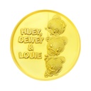 24k " Disney - Huey, Dewey, and Louie" Yellow Gold Coin - 8g