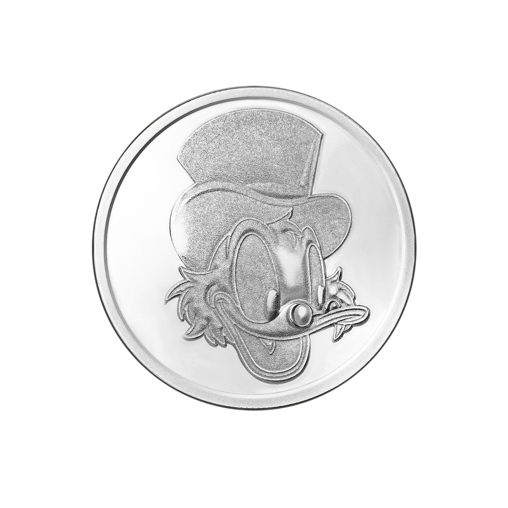 Disney- Uncle Scrooge -50g Silver