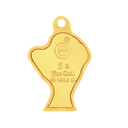 24k " أم علاي  " Yellow Gold Ingot Wearable- 10g  