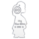 أم علاوي -Ingot Silver 50g