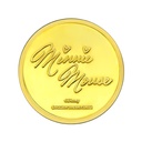 24k " Disney - Minne Mouse " Yellow Gold Coin - 8g
