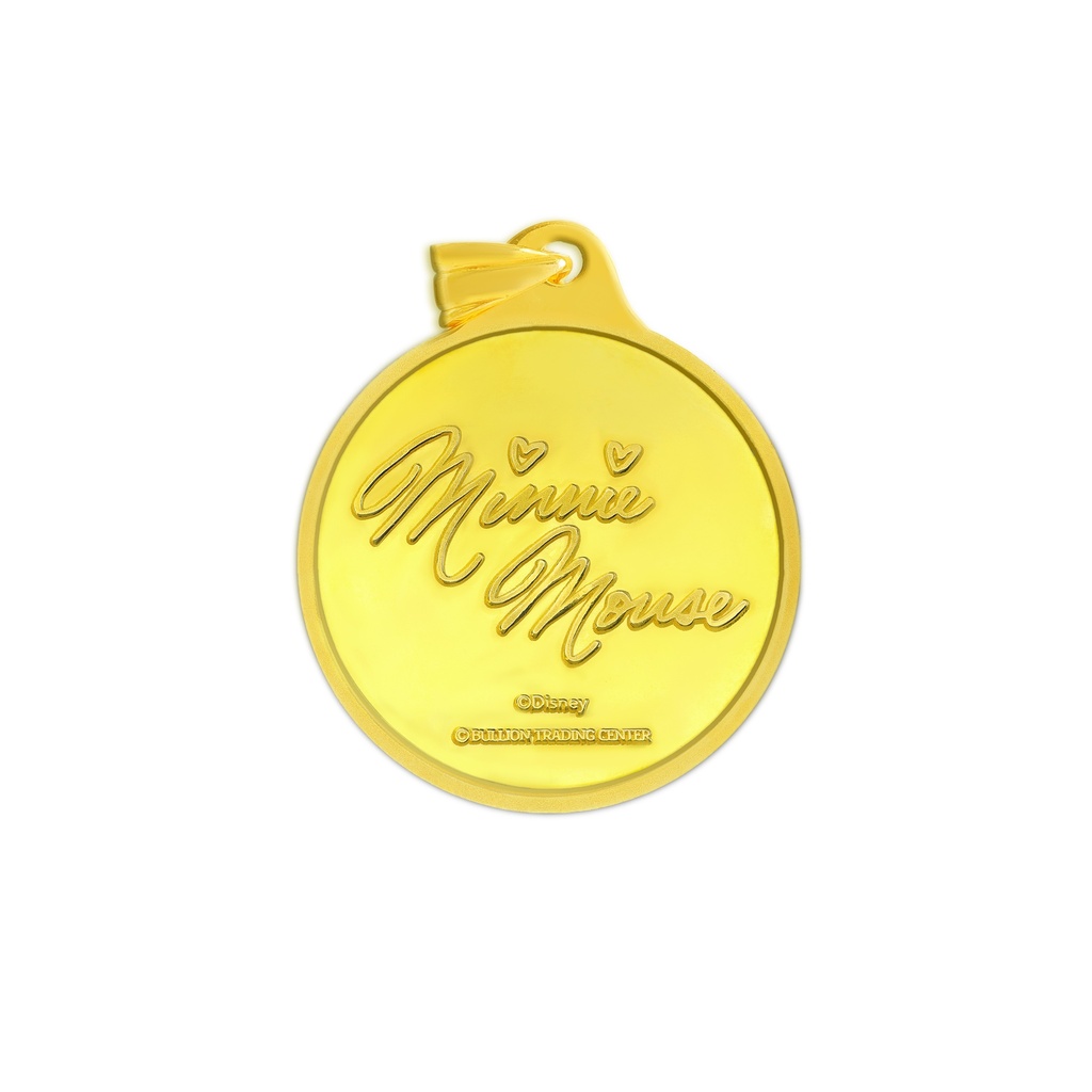 24k " Disney - Minnie Mouse " Yellow Gold Coin - 8.35g