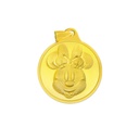 24k " Disney - Minnie Mouse " Yellow Gold Coin - 4.35g  