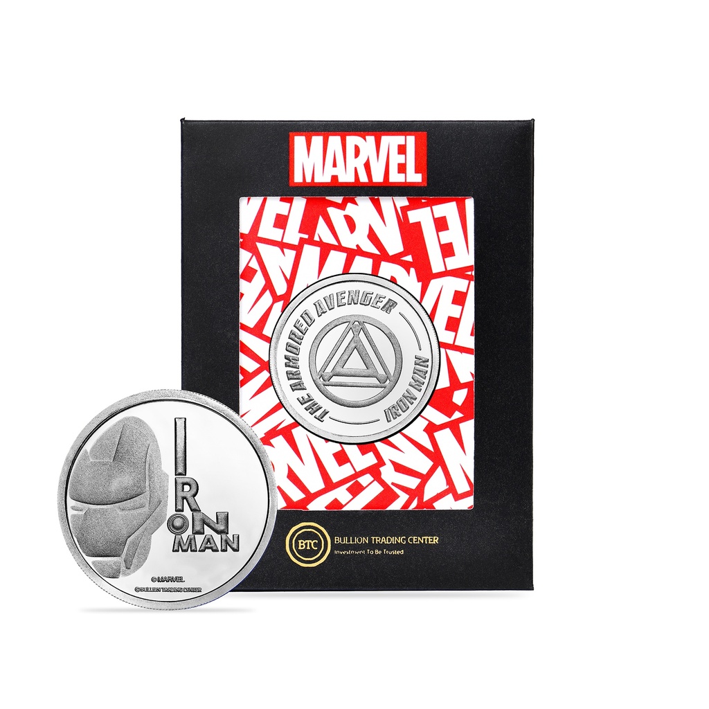 Marvel-IRON MAN-50gm Silver