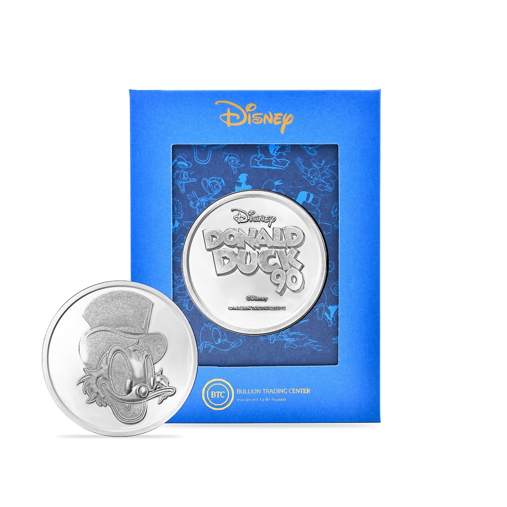 Disney- Uncle Scrooge -50g Silver