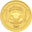  24k " STITCH " Yellow Gold Coin - 2g
