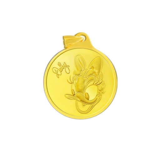 24k " Disney - Daisy Duck " Yellow Gold Coin - 8.35g