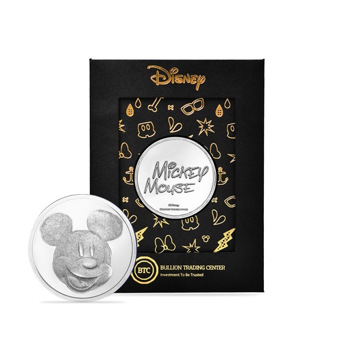 Disney- Mickey Mouse-10g Silver