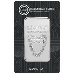  Bahrain Kingdom -Ingot 50gSilver