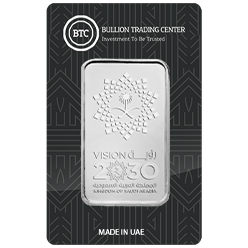 Vision 2030-Ingot 50g Silver  