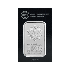 Vision 2030-Ingot 50g Silver  